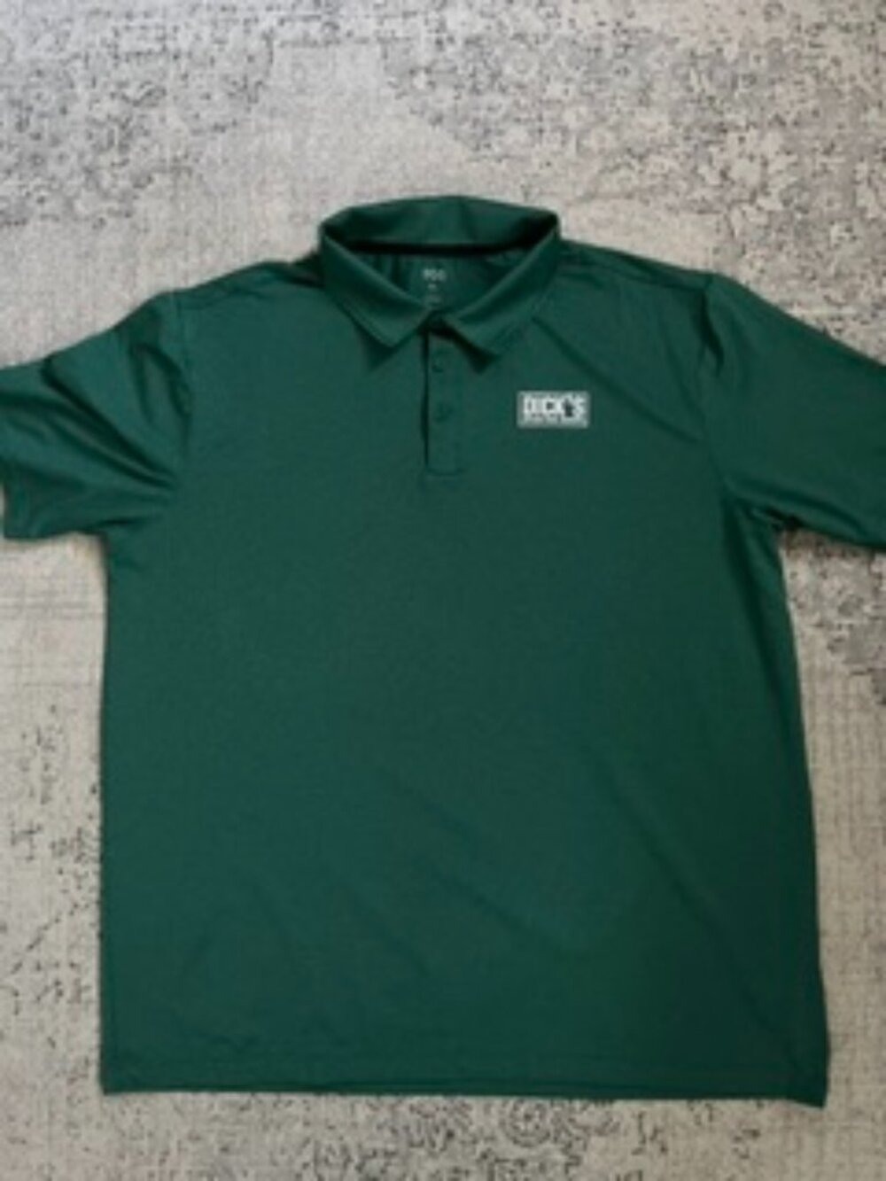 🧡3/$15 DSG Dicks Sporting Goods Green Polo Shirt XL